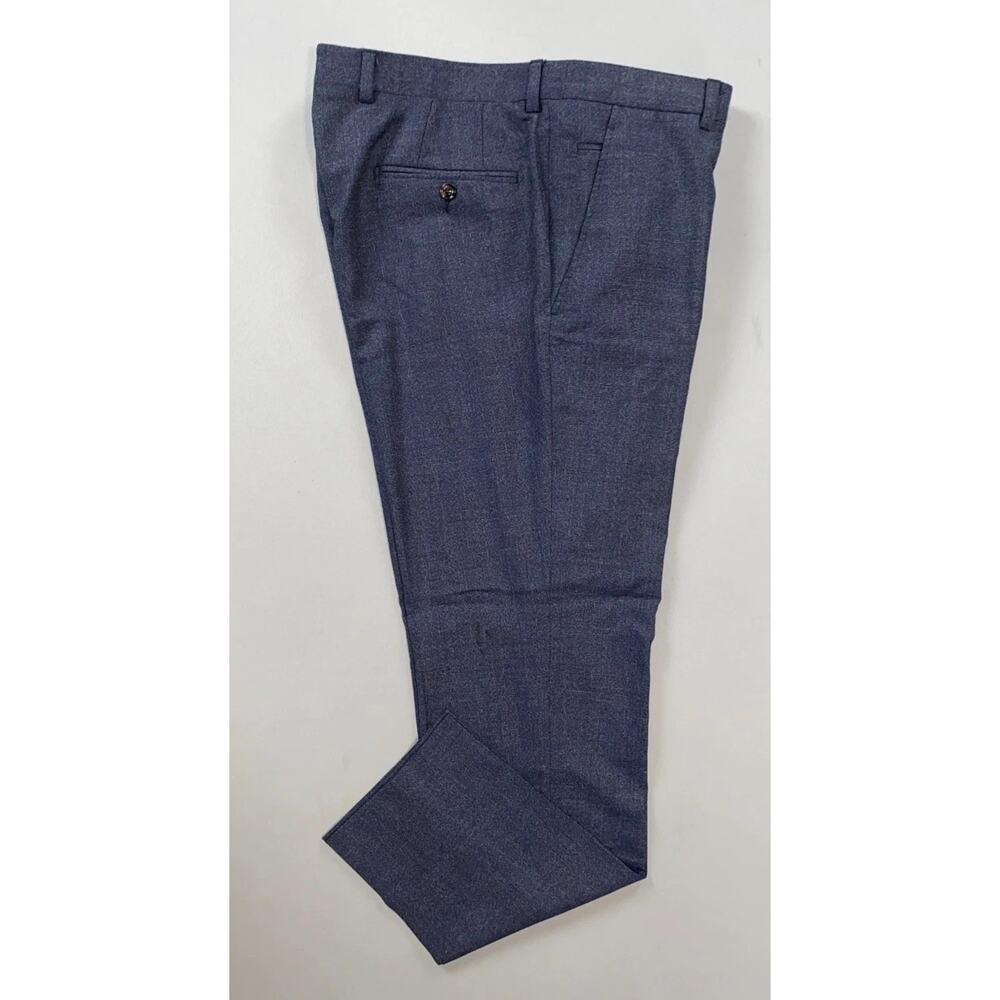 Ted Baker London Jerome Flat Front Wool Pant Men's Size 35R EUC!